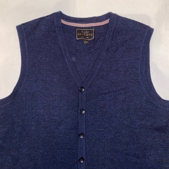 Jos A Bank Sweater Vest 